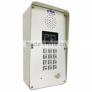 Anti -riot Emergency Weatherproof Access Control Stainless Steel Telephones KNZD-51 thumbnail-1