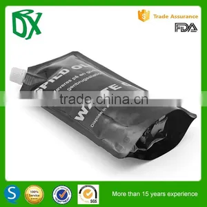 China Custom Printing Newest Matte Ldpe Stand up Spout Pouch for Liquid thumbnail-2