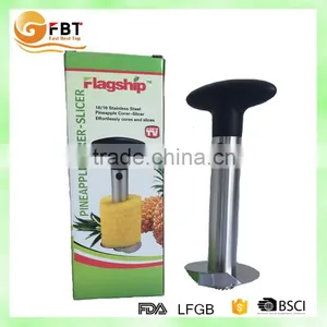 Cheap and Fine Stainless Steel Pineapple Peeler Corer Slicer Pineapple Fruits Slicer thumbnail-1