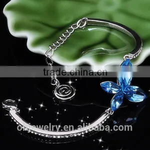 Crystal, Rhinestone Main Stone and Silver Jewelry Main Material Silver And Gold Bracelet thumbnail-2