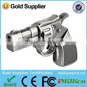 2gb-128gb Capacity and Metal Material Gun Shape Usb Flash Drive thumbnail-5