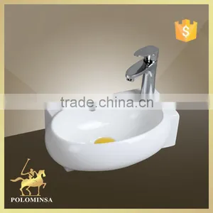 European Small Wall Hung Bathroom Basin Hand Wash thumbnail-1