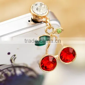 Custom Hot Sell New Products 3d Anti Dust Plug for Mobile Phone Decoration thumbnail-1