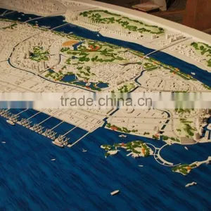 Island Area Urban Planning Model for Real Estate Developement Exhibition thumbnail-2