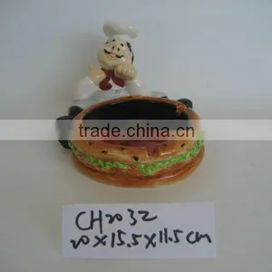 Hand Painted Ceramic Ashtray thumbnail-1