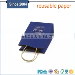 Beautiful Biodegradable Brand Logo Print Paper Gift Bag thumbnail-6