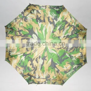 55cm Wooden Camouflage Umbrella thumbnail-1