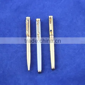 KKPEN High Quality Roller Ball Pen Writing Pens For Promotional Golden Stationery New Design Metal Set thumbnail-4