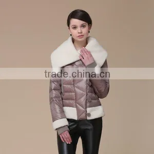 2015 Winter Fashion Woman Wear Jacket With Turn-down Collar thumbnail-1