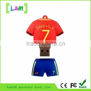 New Custom PVC USB Flash Drive With Polo Shirt Shape thumbnail-3