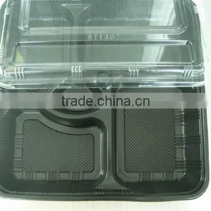 3-compartments Microwave Safe Food Container thumbnail-5