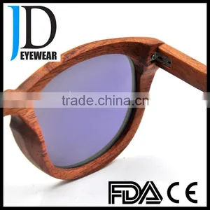 High Quality China Wholesale OEM Wood Sunglasses Mirror Revo Lens Sunglasses thumbnail-6