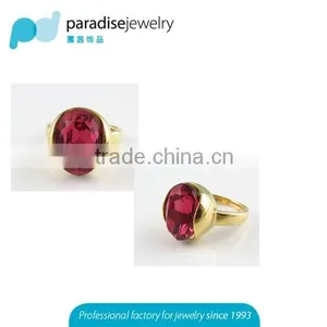 2016 Crystal Engagement Ring for Women High Quality Wedding Rings Wholesale China Supplier thumbnail-1