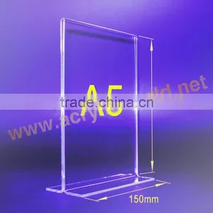 Acrylic Menu Holders a5 Acrylic Menu Display Stands Acrylic Display Show Card Menu Holders thumbnail-5