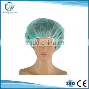Colorful Surgical Non Woven Disposable Mob Cap thumbnail-1