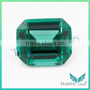 Free Samples Wholesale Gemstone for Jewelry Synthetic #22 Emerlad Cut Nano Sital Gems Price thumbnail-1