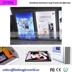 Slim Snap Frame LED Light Box Advertising thumbnail-3