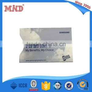 MDBS54 Paper Credit Card Holder RFID Blocking Credit Card Sleeve thumbnail-2