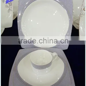45% Bone China 86 PCS Porcelain Dinner Set thumbnail-3