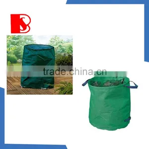Outdoor Plastic Garden Garbage Bin Easy to Mobile and Folding thumbnail-1