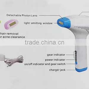 2016 Fashion Design and Good Price Rechargeable Epilator Ipl Home Hair Removal thumbnail-6