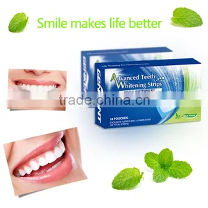 14Pairs/Box Teeth Whitening Strips Gel Care Oral Dental Bleaching Tooth Strips thumbnail-1