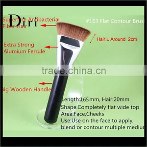 Flat Hair Kabuki Makeup Brush Amazon Best Selling Powder Makeup Brushes OEM Powder Brush Makeup thumbnail-1