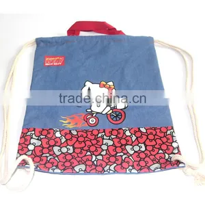 Good Quality Custom Pattern Polyester Drawstring Bag, Bag Drawstring,cheap Custom Drawstring Bags thumbnail-4