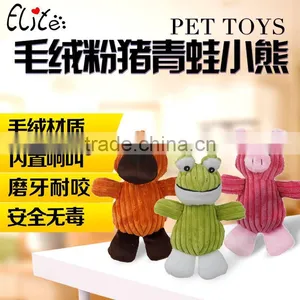 Elizabeth PETSTAR Pet Supplies Wholesale Plush Toys Cut Corduroy Bite Teeth of Dogs and Cats for thumbnail-1