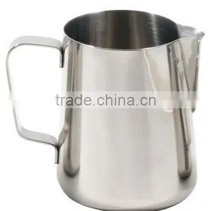 350/600/1000ML 20 Gauge 18/10 Teflon Pitcher Stainless Steel Milk Jar thumbnail-1