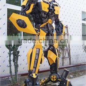 Industrial Plastic and Steel Robot Man Models for Sale thumbnail-1