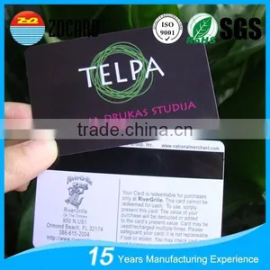Customized 2750oe Hico Magnetic Stripe Pvc Plastic Card thumbnail-1