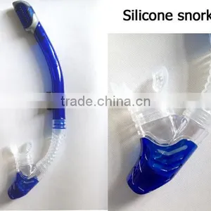 Silicone Diving Snorkel Dry Snorkel thumbnail-3