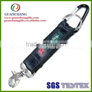 Small Quantity Carabiner Starp With Metal Hook for Key thumbnail-1