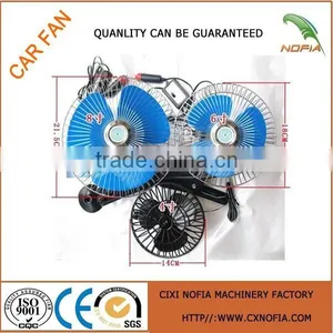 Fashional 12v dc Car Fan Made in China thumbnail-2