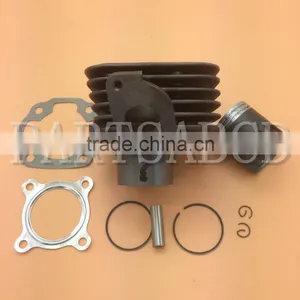 40mm Cylinder Set / Cylinder Kit / Top End Kit for 2 Stroke Scooter Minarelli 1E40QMB JOG50 ZIP KEEWAY Hurricane 50 w/ 10mm Pin thumbnail-6