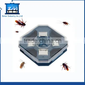 Bug Trap Killer Hoy Insect Cockroach Traps Glue Boxes 3 Flea Food Sugar Biscuit thumbnail-1