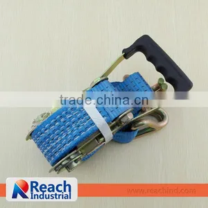 2" Ratchet Tie Down With Double J Hook thumbnail-1