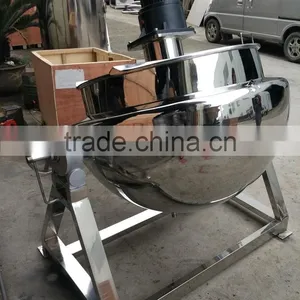 Industrial Jacketed Stainless Steel Jam Making Kettle thumbnail-3