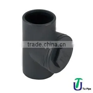 U-PVC Both Side Female Threaded T Check Valve thumbnail-1