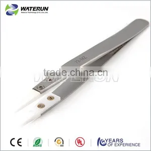 71MZ 130mm Ceramic Tweezers With Point Ceramic Tip thumbnail-1