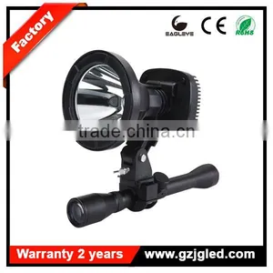 5JG-T61LED-G Manufacturer ABS Housing 810Lm 10w Rechargeable Scope Mounted Light Outdoor Spotlight thumbnail-1