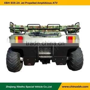 XBH 8X8-2A Jet Propelled Vehicle Floating Water Amphibious ATV Crossing River Car thumbnail-5