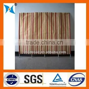 Hot Sale in JAPAN 100% HDPE 5 Year UV Warranty Factory Colorful Cheapier Sunshade With 5 Tubes for Window thumbnail-1