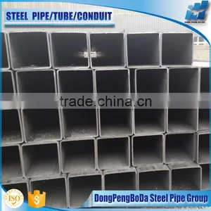 Black Welded 100x200x3.75mm Rectangular Tube Manufacturer thumbnail-1