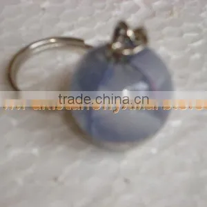 TOP PAKISTANI NATURAL STONE ONYX KEY CHAINS HANDICRAFTS thumbnail-1