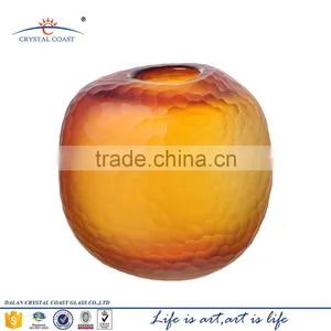 Decorative Murano Martini Unique Shape Glass Mosaic Vase for Sale thumbnail-1