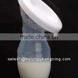 Silicone Breast Pump For Breastfeeding With Lid thumbnail-3