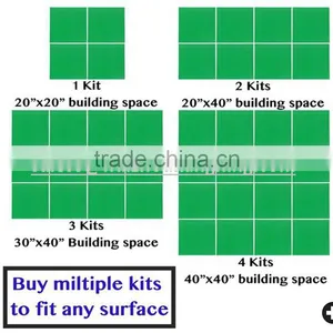 Silicone Building Blocks Toys Base Plate/Silicone Brick Building Play Mat thumbnail-6