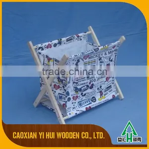 Best Selling Foldable Wood Magazine Racks For Sale thumbnail-6